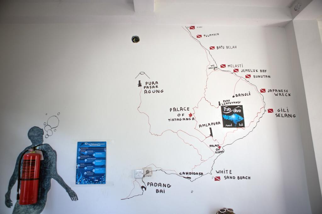 Bali Fab Dive Center Hostel Amed Kamer foto