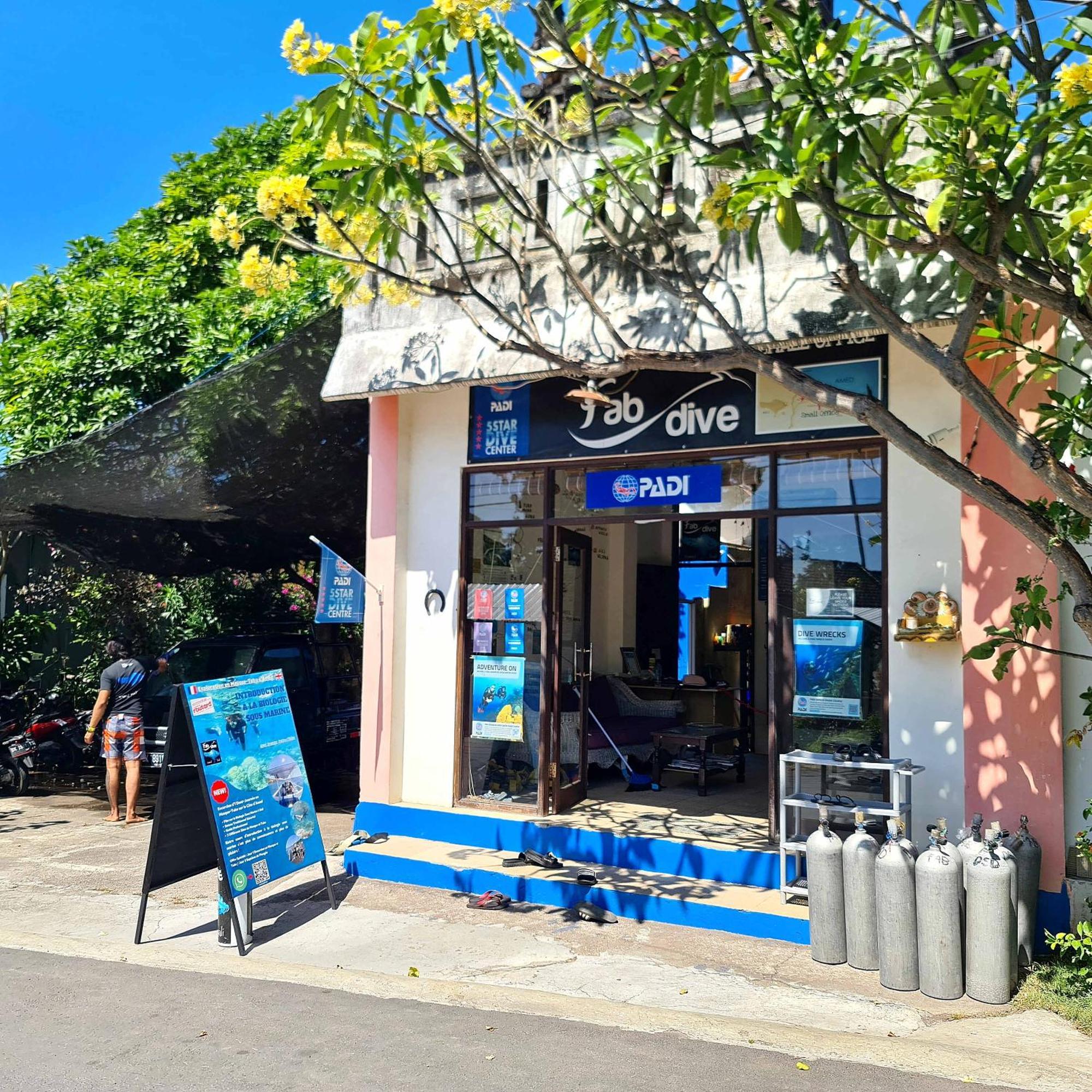 Bali Fab Dive Center Hostel Amed Buitenkant foto