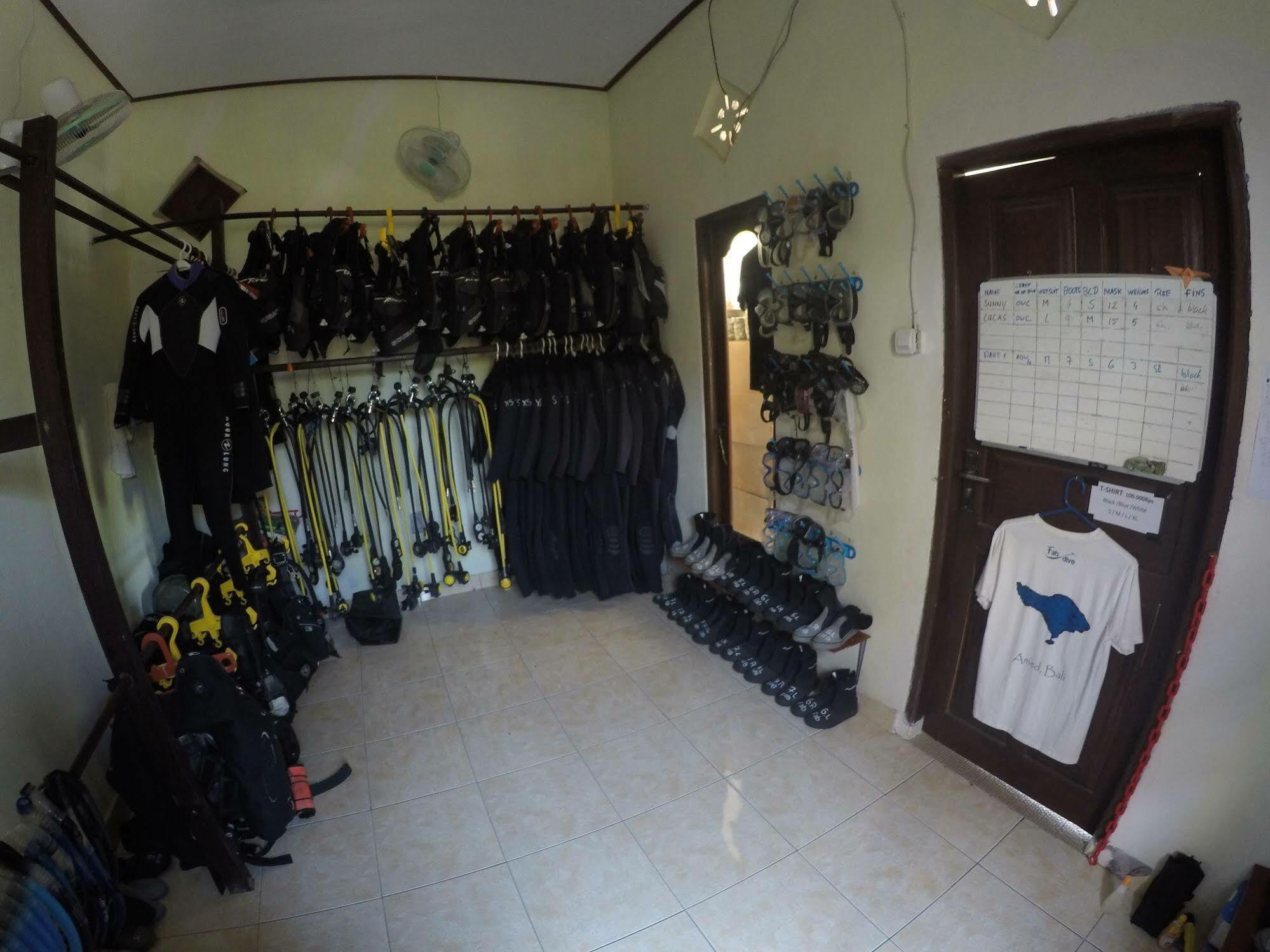 Bali Fab Dive Center Hostel Amed Buitenkant foto