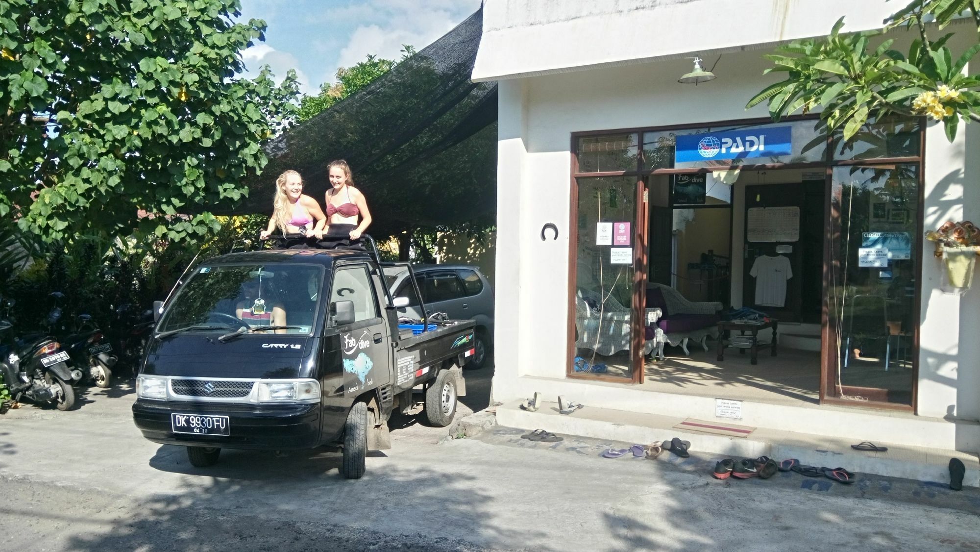 Bali Fab Dive Center Hostel Amed Buitenkant foto