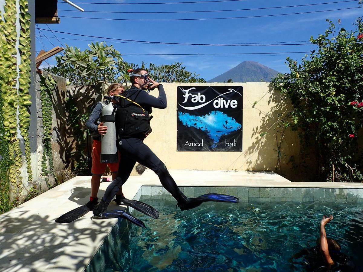 Bali Fab Dive Center Hostel Amed Buitenkant foto